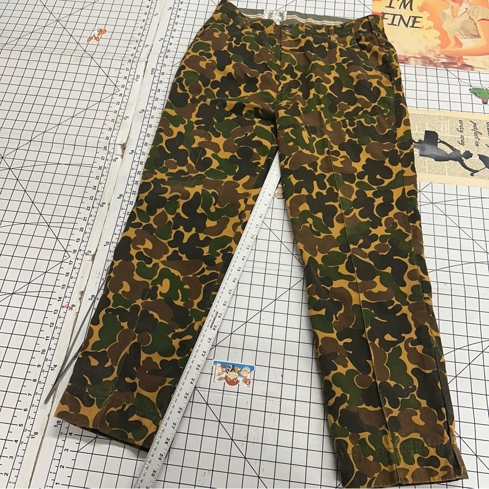Gun Club Sportswear VNTG 1990s sz 36 x 31 Duck camo pants A54 - Picture 2 of 5